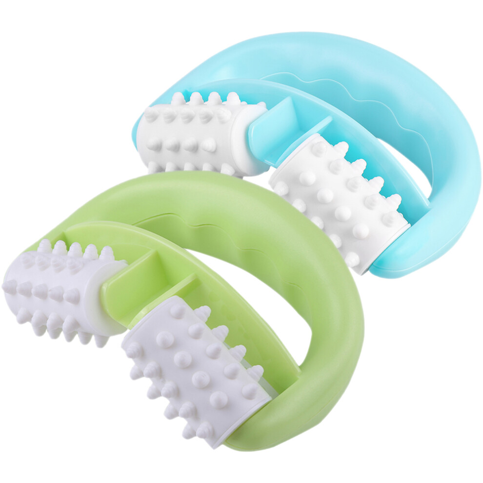 Aboofan 2Pcs Arm Roller Massager Manual Muscle Relief Tool For Legs