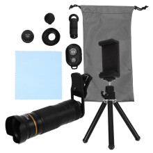 Universal Black 4K 32X Zoom Telephoto Lens For Smartphone