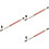 3Pcs Wooden Handle Multi-Use Orchestra Concert Conductor Baton 6