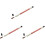 3Pcs Wooden Handle Multi-Use Orchestra Concert Conductor Baton 2