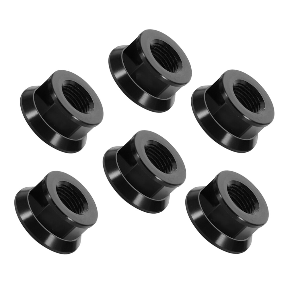 12 Pcs M10 Aluminum Alloy Folding Hub Nuts For Bike Wheels 033787646512