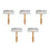 5Pcs Wool Carder Brush For Needle Felting And Craft Projects 5