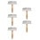 5Pcs Wool Carder Brush For Needle Felting And Craft Projects 4