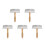 5Pcs Wool Carder Brush For Needle Felting And Craft Projects 8