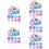 5 Rolls Thank You Sticker Packing Labels Envelope Seal 10
