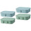 2 Pcs Ice Container Silicone Freezer Containers Multi-Function Mold 4