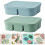 2 Pcs Ice Container Silicone Freezer Containers Multi-Function Mold 8