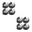 8 Pcs C-Shape Latch Clamp Adjustable For 25mm 28mm Walking Sticks 8