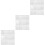 3 Pieces Drawing Templates Planner Bookmark Alphabet Painting Stencils 5
