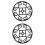 2Pcs Cast Iron Trivet For Stove Wok Pot Support Rack 7