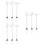 9 Pcs Cat Fish Fork Dessert Stainless Steel Fruit 7