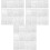 3 Pieces Drawing Templates Planner Bookmark Alphabet Painting Stencils 3