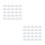 100 Pairs Cotton Shoulder Pads For Coats 2