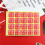 2000 Pcs Chinese New Year Words Seal Sticker For Diy Baking Packaging 9