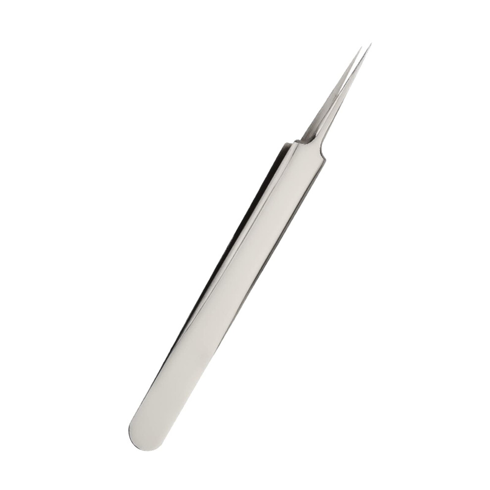 Professional Comedones Extractors Stainless Steel Ingrown Hair Tweezers Blackhead Remover Splinter Tip Tweezers For Acne