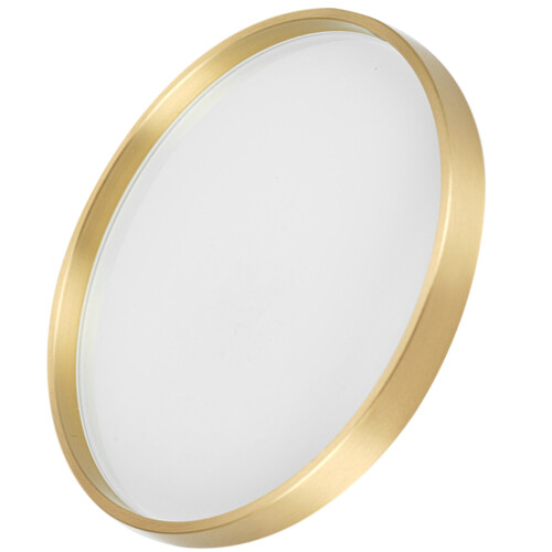 2Pcs Round Brass Glass Coaster For Drinks And Incense 2