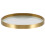 2Pcs Round Brass Glass Coaster For Drinks And Incense 2