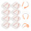 4Pcs Creative Swimming Nose Clips 11