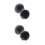 2 Count Wireless Lapel Clip Microphone Covers Furry Windscreen For 6