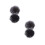 2 Count Wireless Lapel Clip Microphone Covers Furry Windscreen For 8