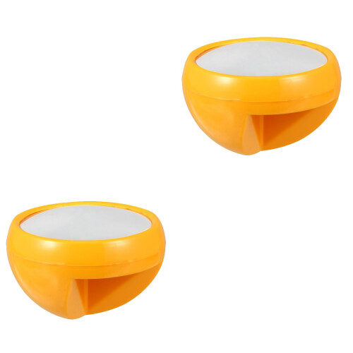 2 Pcs Computer Rear-View Mirror Magnifying Mirror For Safety Security 2