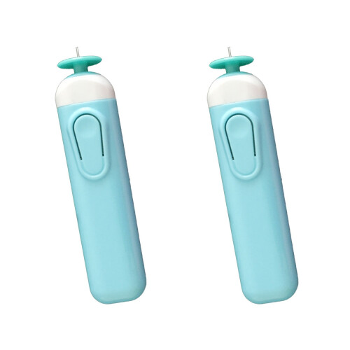 2 Pack Tape Maker Quilling Tool Contactless Waver Hair Blue 1