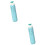 2 Pack Tape Maker Quilling Tool Contactless Waver Hair Blue 6