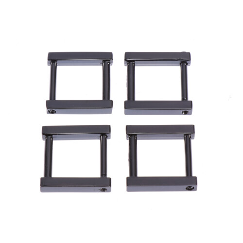 8 Pcs Metal Rectangular Buckles For Luggage Straps