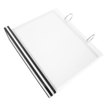Desk Flip Organizer Pvc For Restaurant 3pcs 8.76x8.06x2.36in