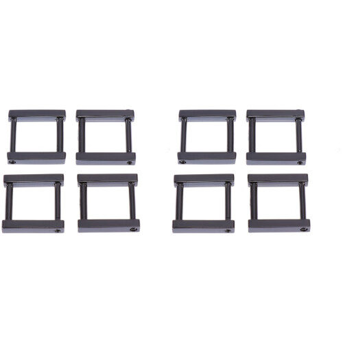 8 Pcs Metal Rectangular Buckles For Luggage Straps 1
