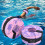 Water Ankle Weights With Float Ring Adjustable Pool Exercise Weights For Ankles And Arms Purple Beginners & Pros Adults 2