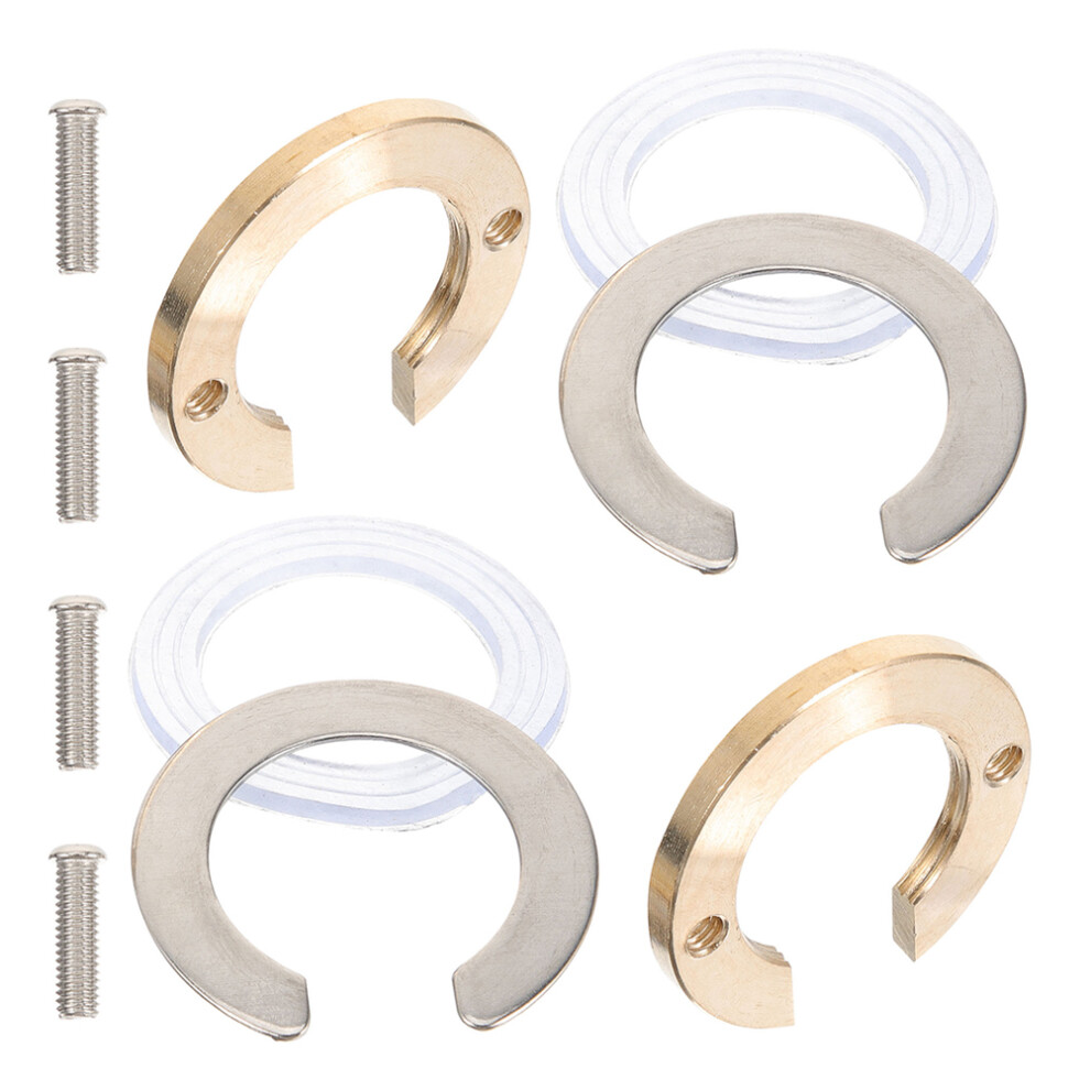 4 Sets Faucet Lock Nut Kit For Kitchen Bathroom Sink Tap Fixing 033787648882