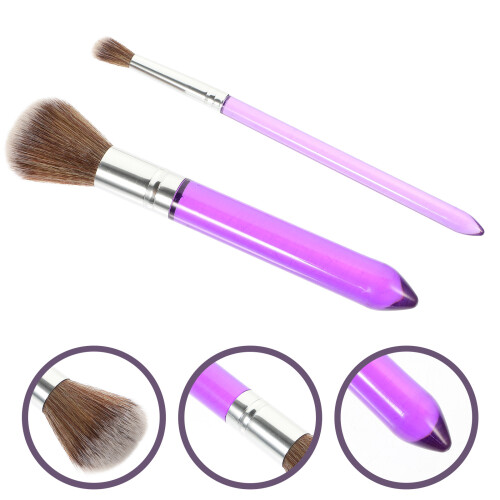 2Pcs Cake Decorating Brushes Set For Fondant Painting 2