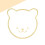 2Pcs Acrylic Wall Mirror With Wooden Frame In Bear Shape 11