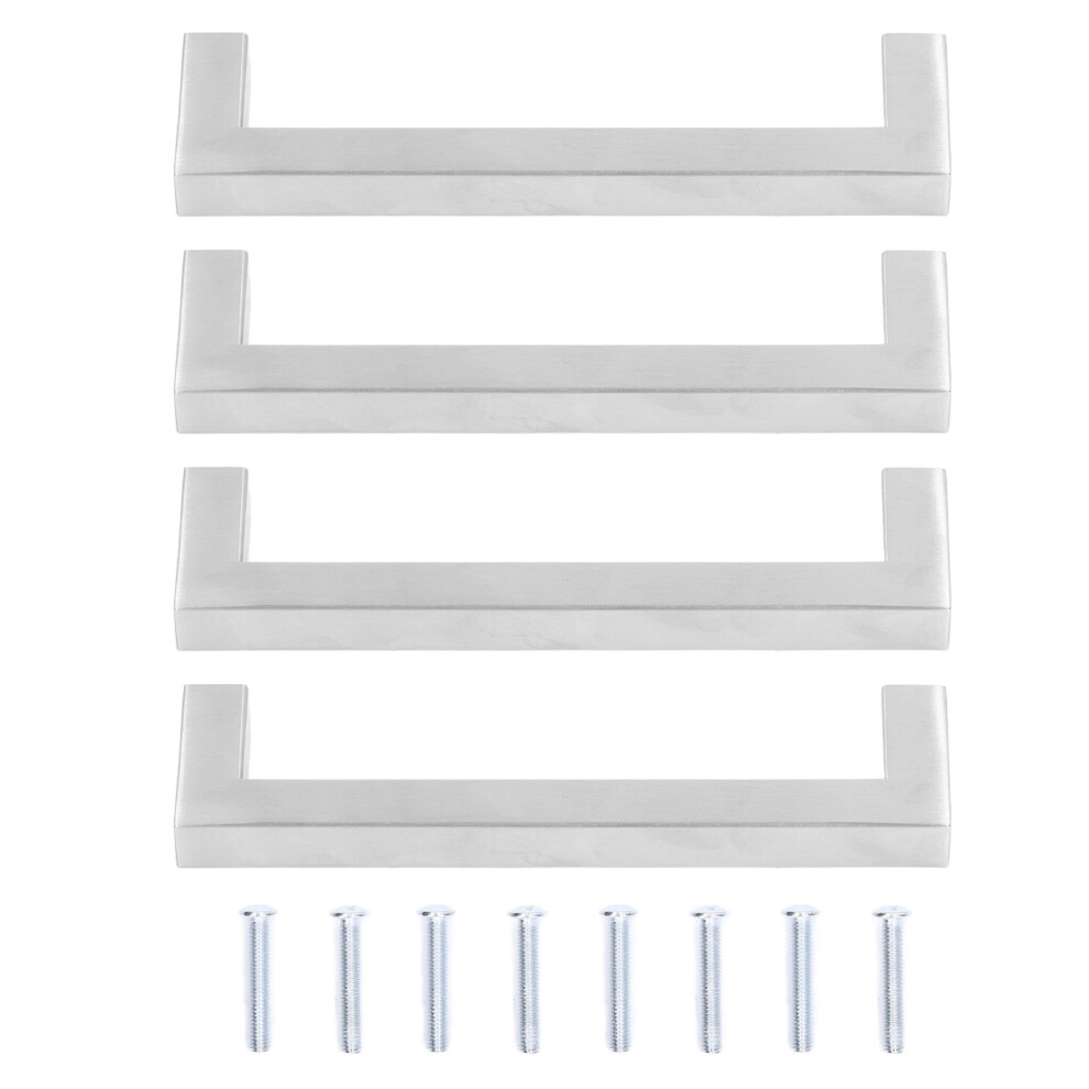 (12X12x128) 4Set Stainless Steel Cabinet Handles 12X12x96mm 685922841223