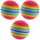 3 Pack Indoor Soccer Pit Golf Balls For Men Practice Purple 3