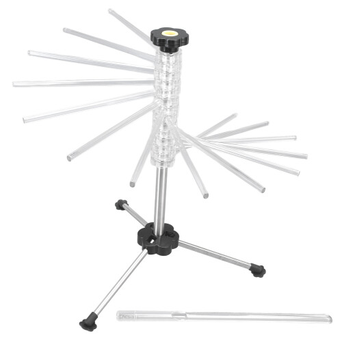 Stainless Steel Pasta Drying Rack Folding Noodle Rack for Kitchen