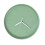(Grey) Mute Quartz Wall Clock Minimalist Plastic Green 1