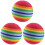 3 Pack Indoor Soccer Pit Golf Balls For Men Practice Purple 2