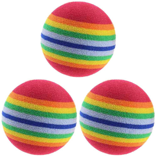 3 Pack Indoor Soccer Pit Golf Balls For Men Practice Purple 1
