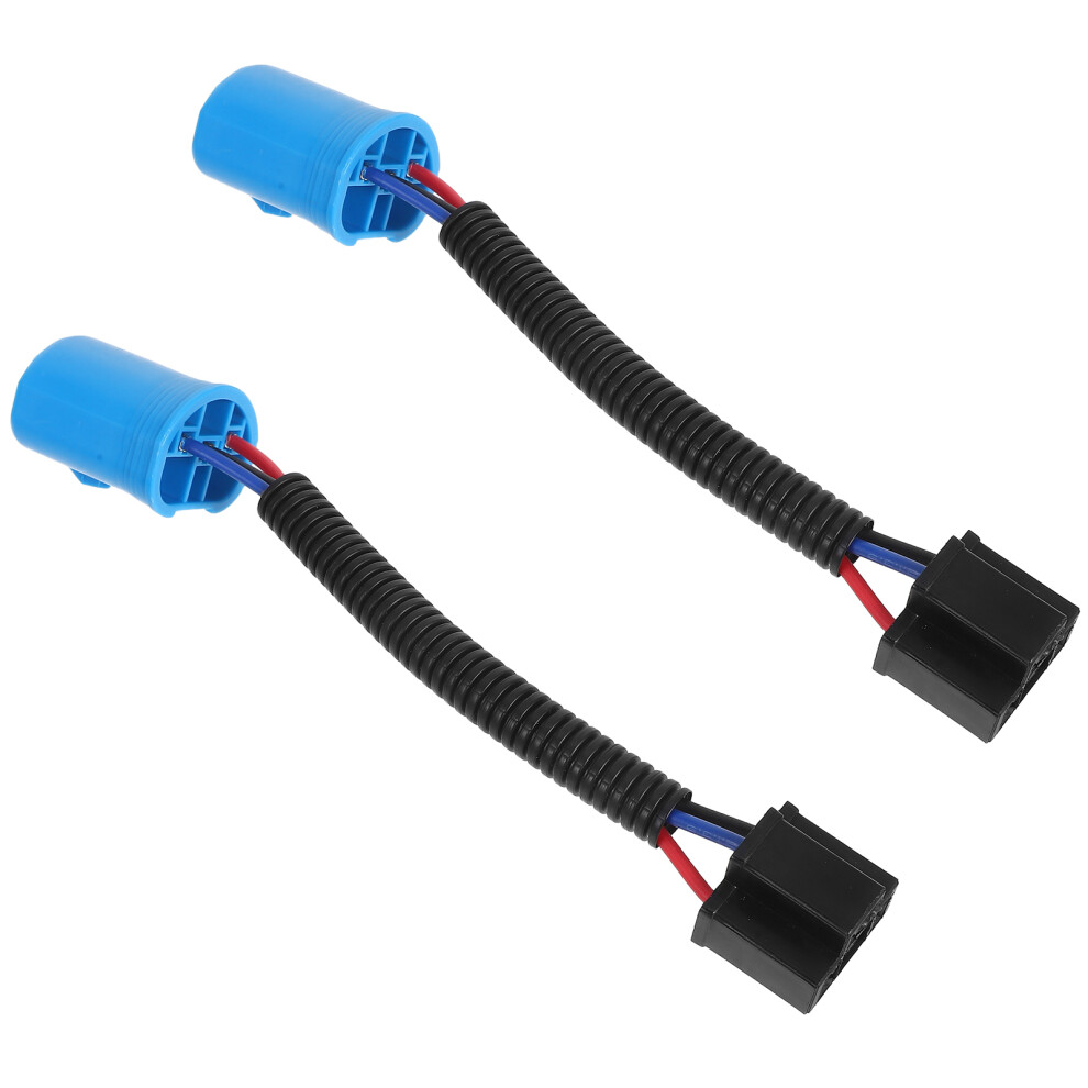 2Pcs Car Headlight Conversion Wiring Plug 9007-11 To H4-21 Adapter 034170834127