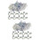 2pcs 3 Bags Wedding Ring Confetti Glitter Table Scatter 7