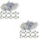2pcs 3 Bags Wedding Ring Confetti Glitter Table Scatter 6