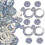 2pcs 3 Bags Wedding Ring Confetti Glitter Table Scatter 1