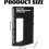 Wire Pipe Power Detector Adjustable Alert Stud Finder Wall Scanner Sensitivity 5.8 X 3.1 Inch Plastic Metal With Handle 5