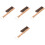 4 Pcs Dusting Brush Fireplace Brushes Pan Cleaning For Household 5