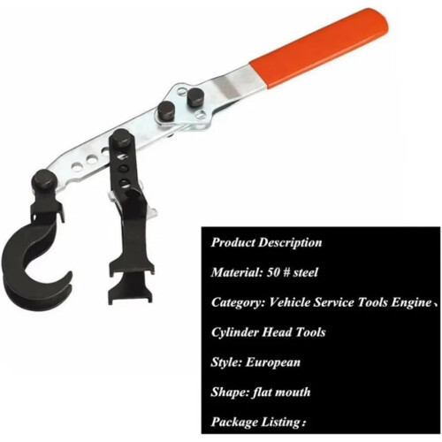Spring Compressor Tool Kit 2-Hook European Valve Pusher For Car Engine Cylinder Valve Removal Installer Tool 1