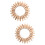 2Pcs Wall Hanging Mirror With Wooden Frame For Bathroom Decor 9