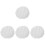 4Pcs 1 Bag Simulation Snow Powder Artificial Decoration For Christmas 4