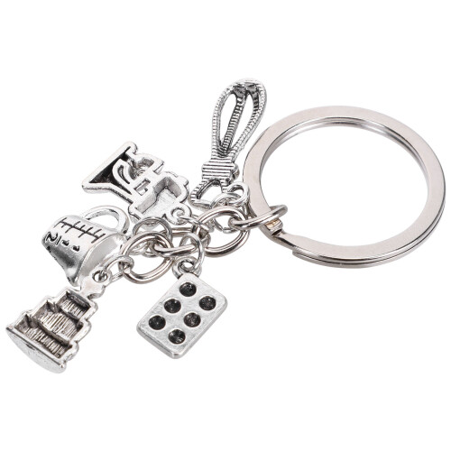 2St Zilveren Bakkerij Sleutelaccessoire Cake Geschenk 1